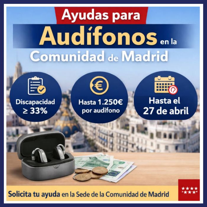 Ayudas para audífonos